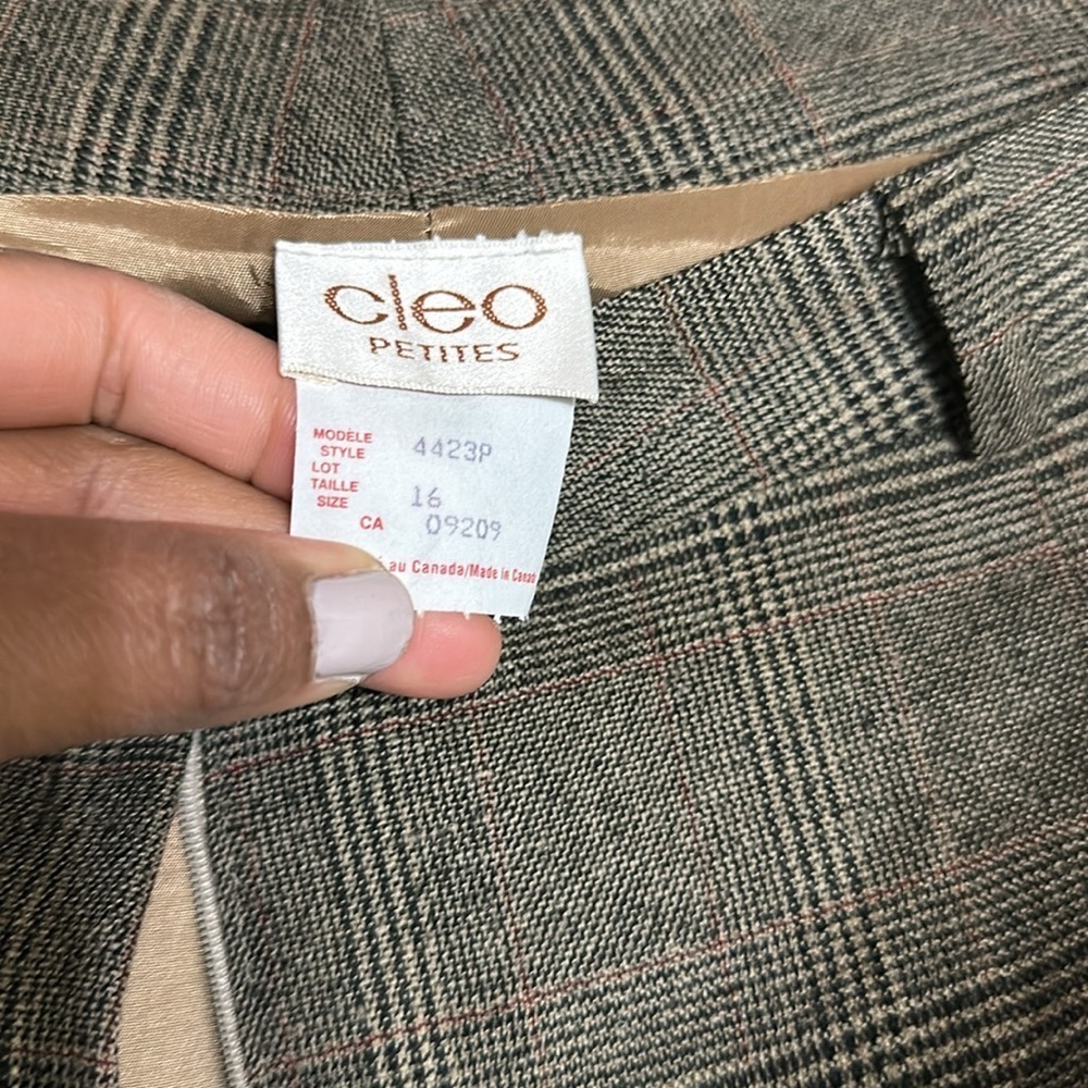 Vintage Wool Pants, Fit 12 - Picture 9 of 10